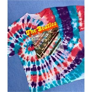 The Beatles Custom Tie Dye Tee